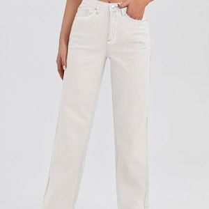 High Waist straight jean